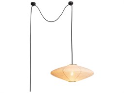 Nova Lodi 1-Light Matte Black Walnut Pendant | NOV3110500MB
