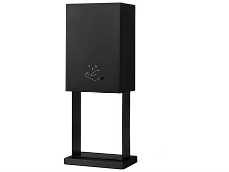 Nova Luxe Matte Black Tabletop Touchless Hand Sanitizer Dispenser