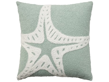 Nourison Mina Victory Outdoor Towel Starfish Pillow