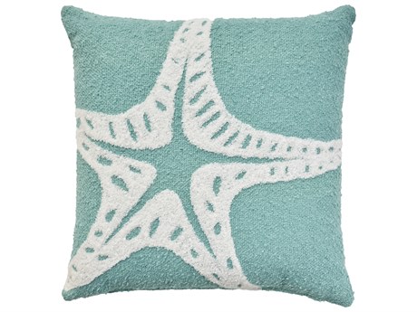 Nourison Mina Victory Outdoor Towel Starfish Pillow