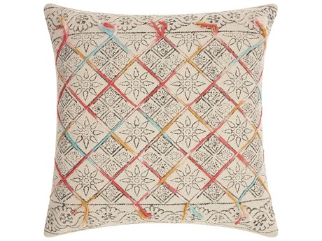 Nourison Life Styles Multicolor 20" x 20" Pillow