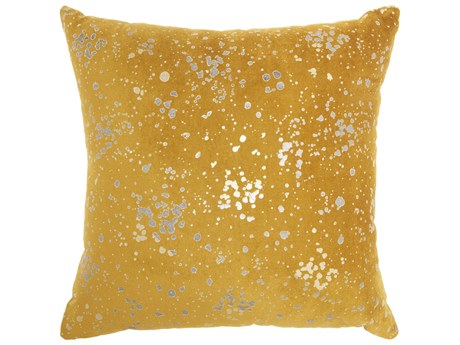 Nourison Sofia Gold 18" x 18" Pillow