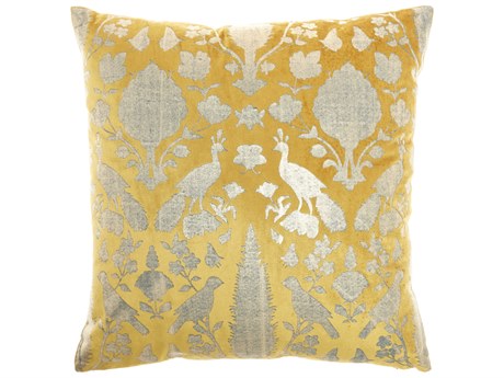 Nourison Sofia Gold 20" x 20" Pillow