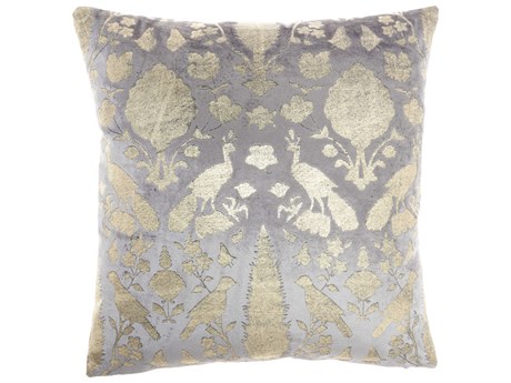 Nourison Sofia Grey 20" x 20" Pillow
