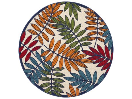 Nourison Aloha Bordered Area Rug