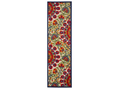 Nourison Aloha Floral Runner Area Rug