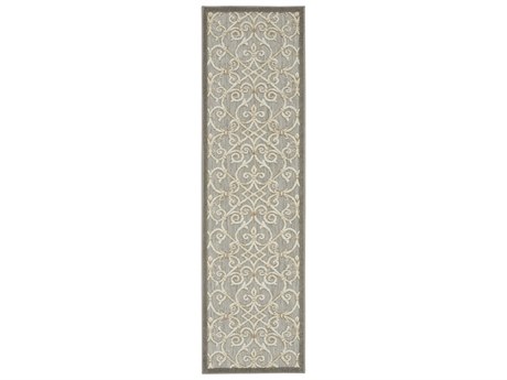 Nourison Aloha Damask Runner Area Rug