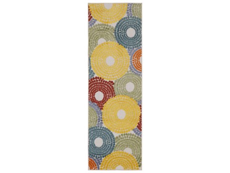 Nourison Aloha Floral Runner Area Rug