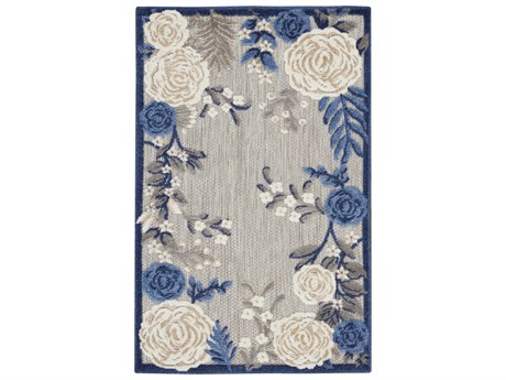 Nourison Aloha Bordered Area Rug