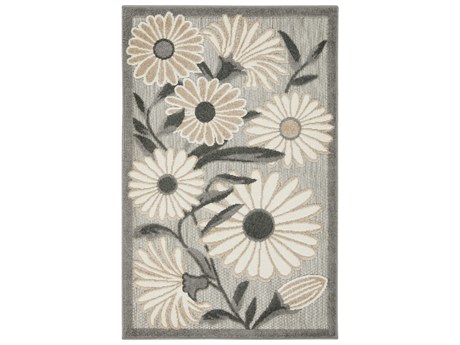 Nourison Aloha Bordered Area Rug