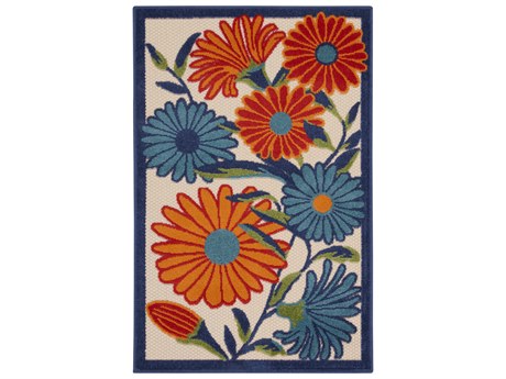 Nourison Aloha Bordered Area Rug