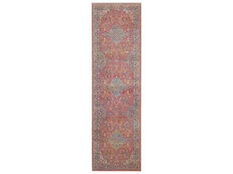 Nourison Ankara Global Bordered Runner Area Rug