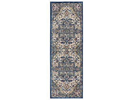 Nourison Ankara Global Bordered Runner Area Rug
