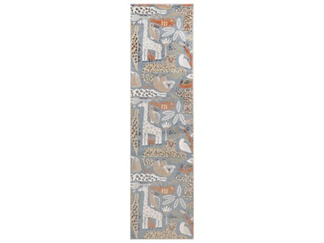 Nourison Astra Machine Washable Animal Prints Runner Area Rug