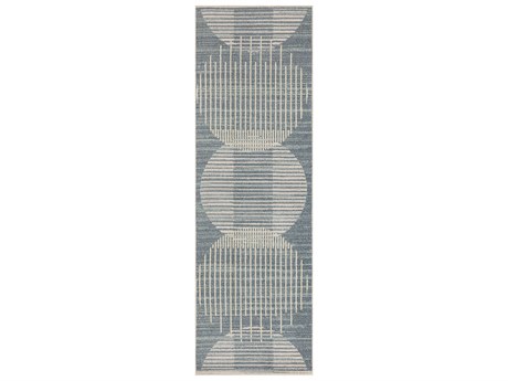 Nourison Astra Machine Washable Geometric Runner Area Rug