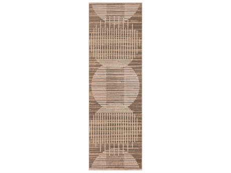 Nourison Astra Machine Washable Geometric Runner Area Rug