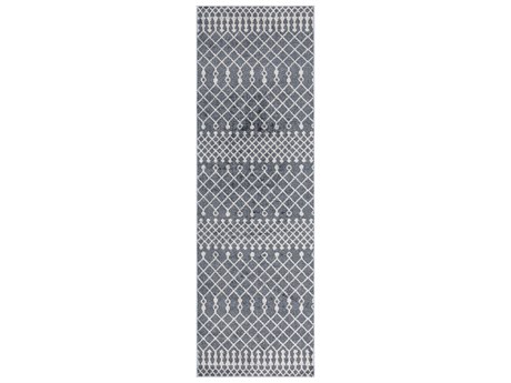 Nourison Astra Machine Washable Geometric Runner Area Rug
