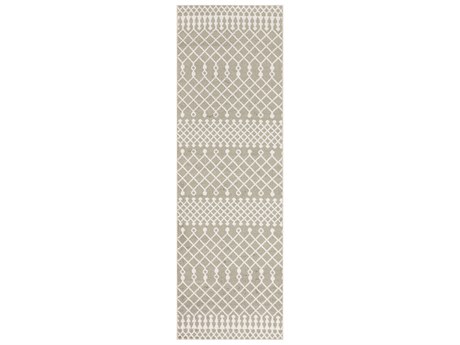 Nourison Astra Machine Washable Geometric Runner Area Rug