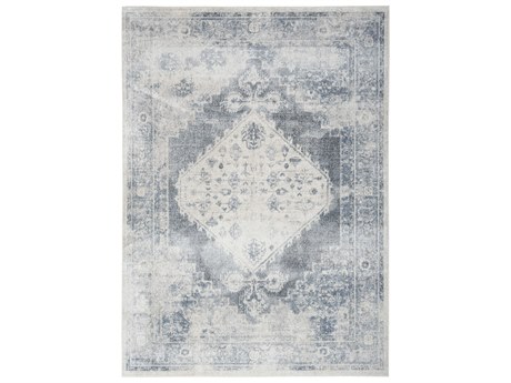 Nourison Astra Machine Washable Bordered Area Rug