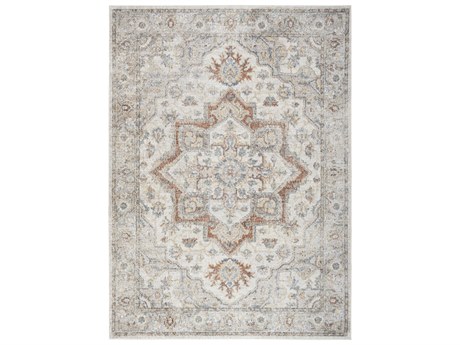 Nourison Astra Machine Washable Bordered Area Rug