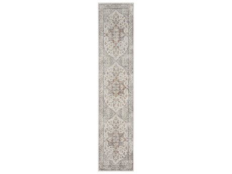 Nourison Astra Machine Washable Bordered Runner Area Rug