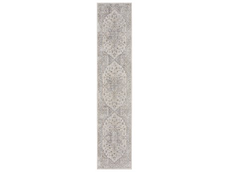 Nourison Astra Machine Washable Bordered Runner Area Rug