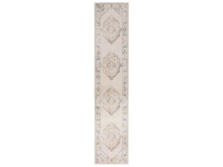 Nourison Astra Machine Washable Bordered Runner Area Rug