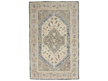 Nourison Bahari Bordered Area Rug