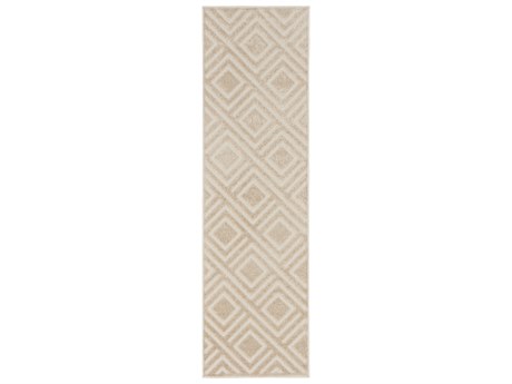 Nourison Care Free Geometric Runner Area Rug