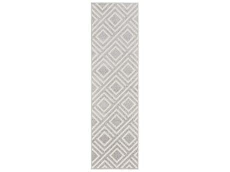 Nourison Care Free Geometric Runner Area Rug