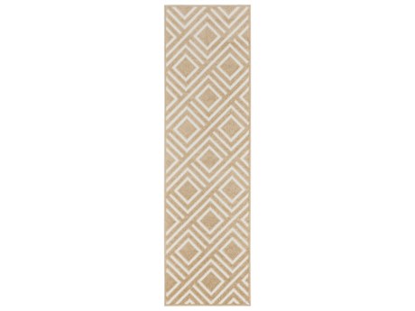 Nourison Care Free Geometric Runner Area Rug