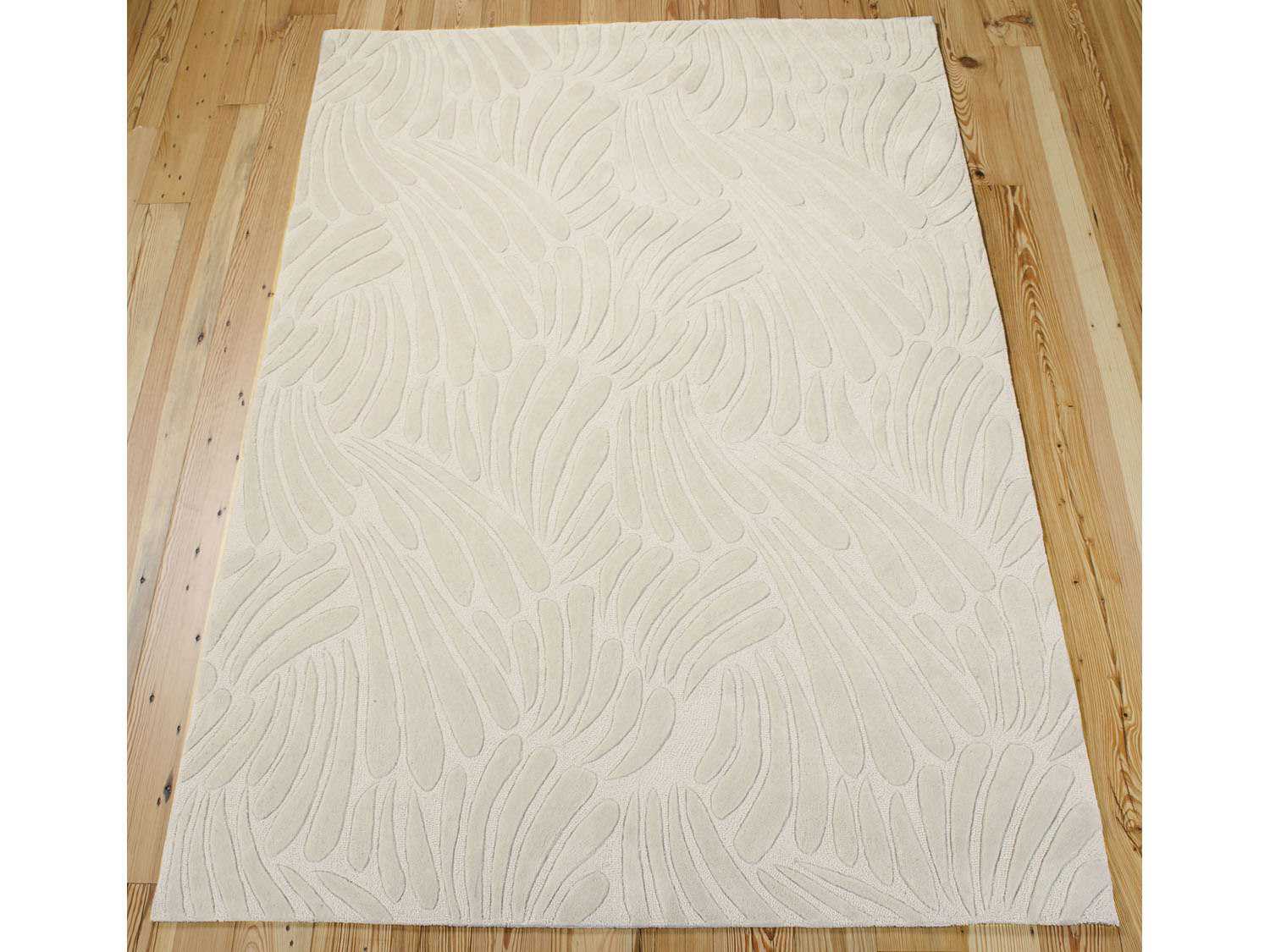 Nourison Contour Rectangular Ivory Area Rug NRCON21IV
