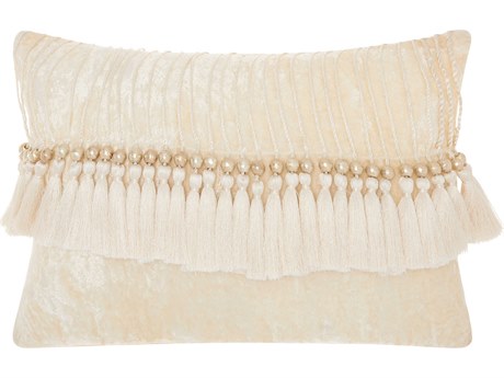 Nourison Sofia Ivory 14" x 20" Pillow