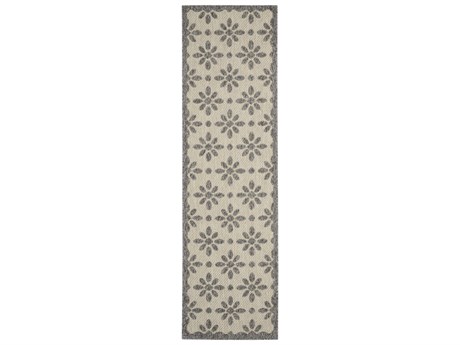 Nourison Cozumel Bordered Runner Area Rug