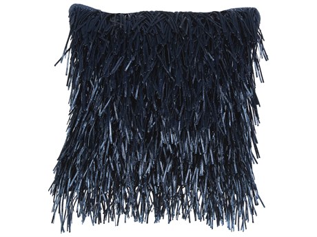 Nourison Shag Navy 20" x 20" Pillow