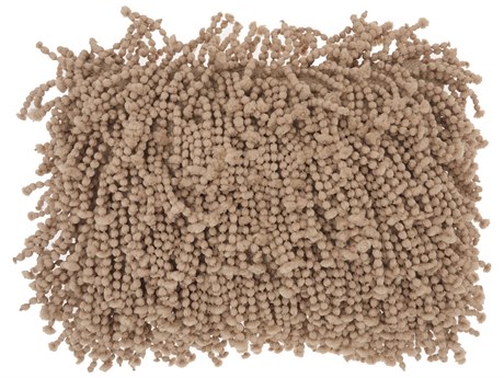 Nourison Shag Beige Pillow