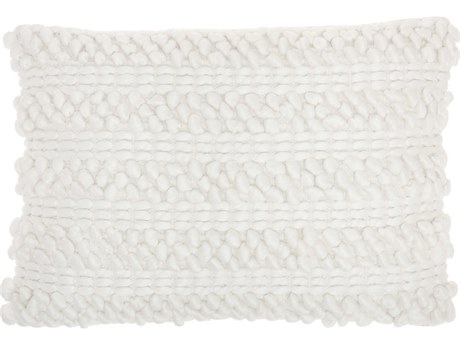 Nourison Life Styles White Pillow