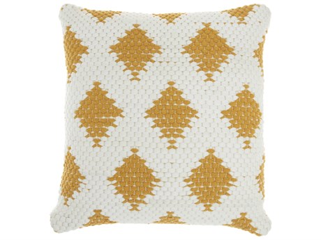 Nourison Life Styles Mustard 20" x 20" Pillow