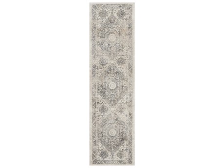 Nourison Fusion Bordered Runner Area Rug