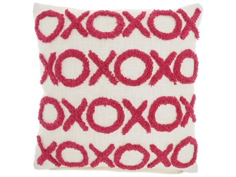 Nourison Life Styles Hot Pink 18" x 18" Pillow