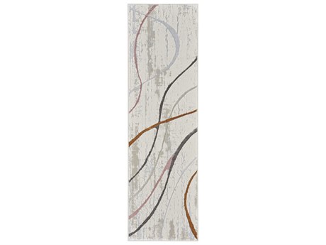 Nourison Glitz Abstract Runner Area Rug