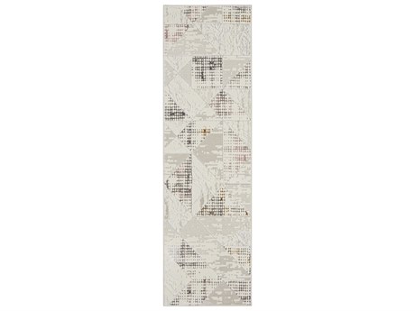 Nourison Glitz Geometric Runner Area Rug