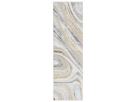 Nourison Glitz Abstract Runner Area Rug