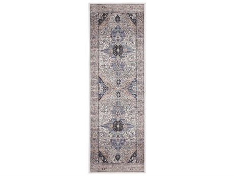 Nourison Grand Washables Bordered Runner Area Rug