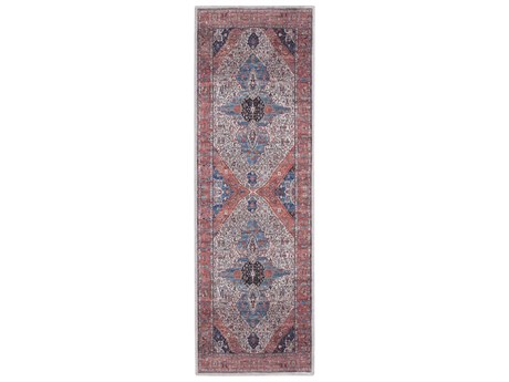 Nourison Grand Washables Bordered Runner Area Rug