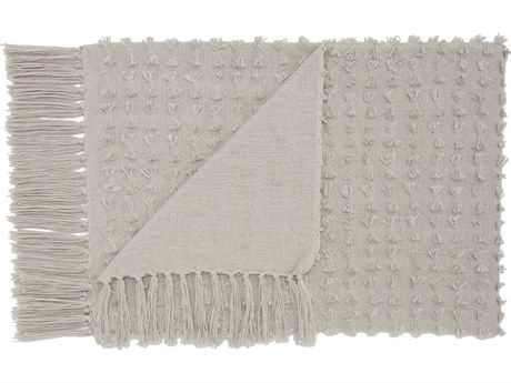 Nourison Life Styles Khaki Throw Blanket