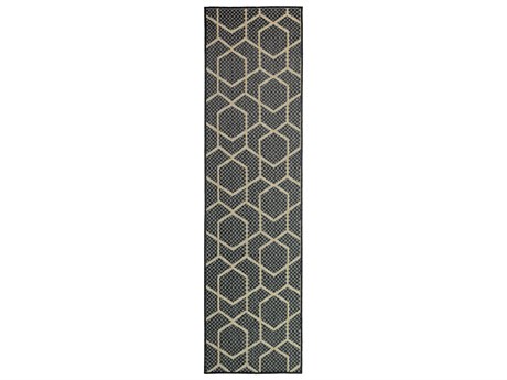 Nourison Horizon Geometric Runner Area Rug