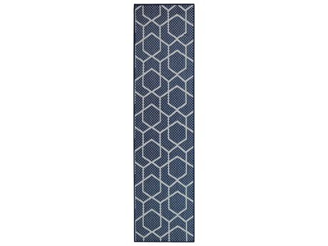 Nourison Horizon Geometric Runner Area Rug