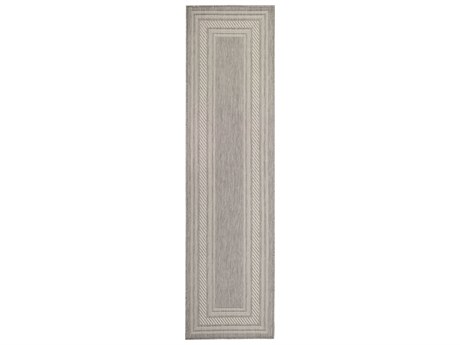 Nourison Horizon Bordered Runner Area Rug