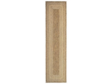 Nourison Horizon Bordered Runner Area Rug